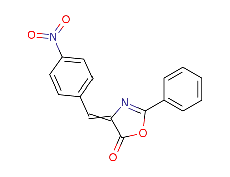 4-(4-nitrobenzylidene)-2-phenyl-5(4H) oxazolone