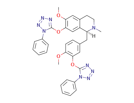 7,11-O,O-bis(1-phenyl-1H-tetrazol-5-yl)reticuline