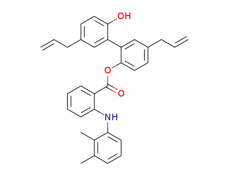 5,5'-diallyl-2'-hydroxy-[1,1'-biphenyl]-2-yl-2-((2,3-dimethylphenyl)amino)benzoate