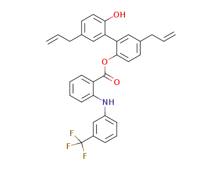5,5'-diallyl-2'-hydroxy-[1,1'-biphenyl]-2-yl-2-((3-(trifluoromethyl)phenyl)amino)benzoate