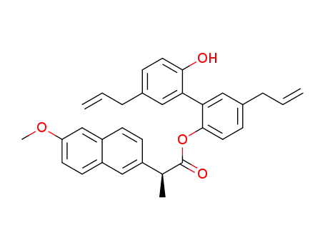 (S)-5,5'-diallyl-2'-hydroxy-[1,1'-biphenyl]-2-yl-2-(6-methoxynaphthalen-2-yl)propanoate