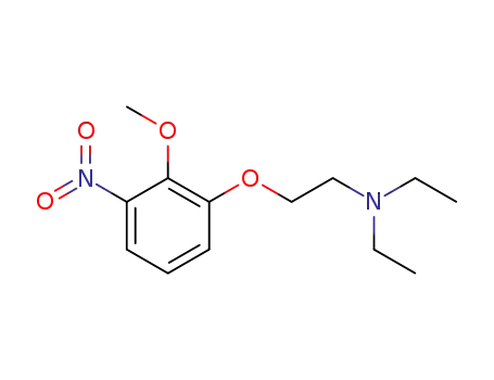 N,N-diethyl-2-(2-methoxy-3-nitrophenoxy)ethanamine