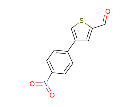 4-(4-nitrophenyl)thiophene-2-carbaldehyde