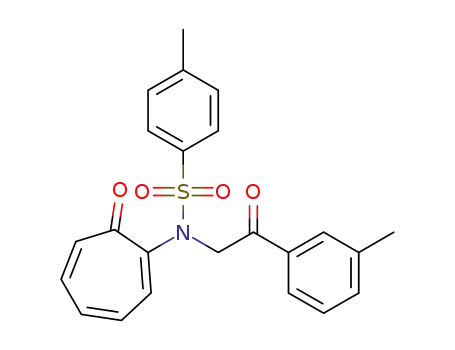 4-methyl-N-(2-oxo-2-(m-tolyl)ethyl)-N-(7-oxocyclohepta-1,3,5-trienyl)benzenesulfonamide