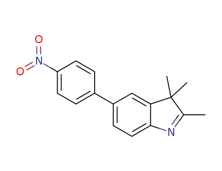 2,3,3-trimethyl-5-(4-nitrophenyl)-3H-indole