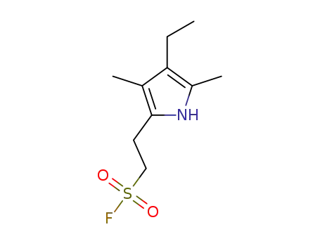 2-(4-ethyl-3,5-dimethyl-1H-pyrrol-2-yl)ethane-1-sulfonyl fluoride