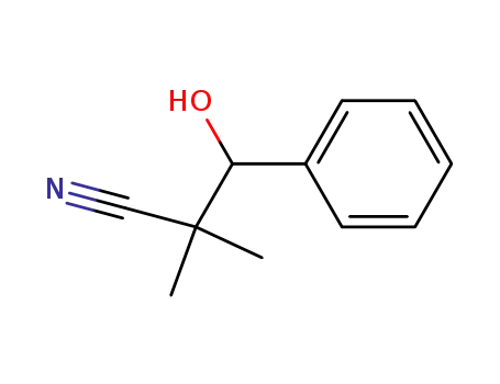 3-hydroxy-2,2-dimethyl-3-phenylpropanenitrile