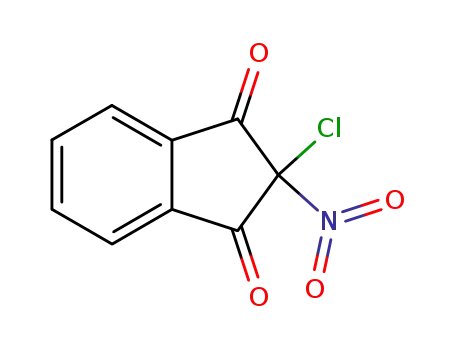 2-chloro-2-nitro-indan-1,3-dione
