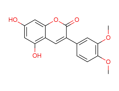 5,7-dihydroxy-3-(3,4-dimethoxyphenyl)-coumarin