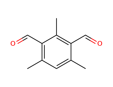 Molecular Structure of 15138-39-3 (1,3-Benzenedicarboxaldehyde, 2,4,6-trimethyl-)
