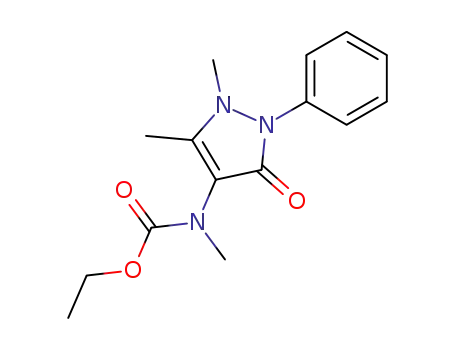 (1,5-dimethyl-3-oxo-2-phenyl-2,3-dihydro-1H-pyrazol-4-yl)-methyl-carbamic acid ethyl ester