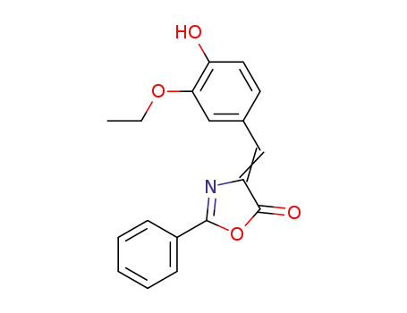 4-(3-ethoxy-4-hydroxybenzylidene)-2-phenyloxazol-5(4H)-one