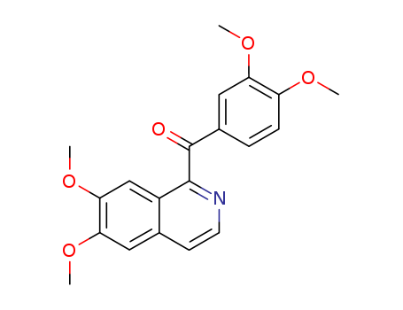 (6,7-dimethoxy-1-isoquinolyl) (3,4-dimethoxyphenyl) ketone