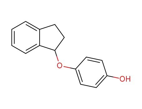 4-((2,3-dihydro-1H-inden-1-yl)oxy)phenol