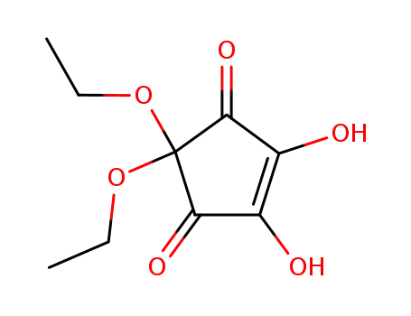 2,2-diethoxy-4,5-dihydroxy-cyclopent-4-ene-1,3-dione