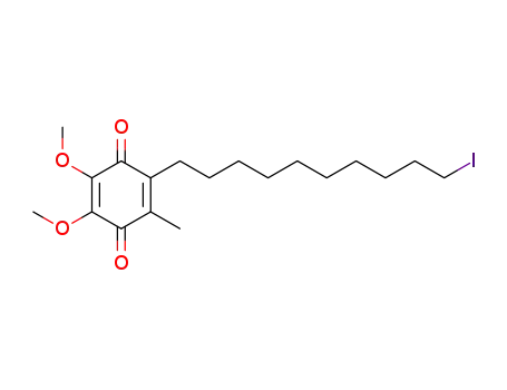 2-(10-iododecyl)-5,6-dimethoxy-3-methylcyclohexa-2,5-diene-1,4-dione