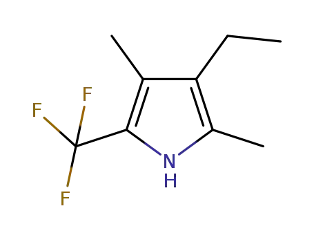 2,4-dimethyl-3-ethyl-5-trifluoromethylpyrrole