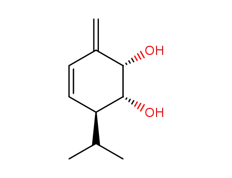 (+)-(4S,5R,6S)-5,6-dihydroxy-1(7),2-menthadiene