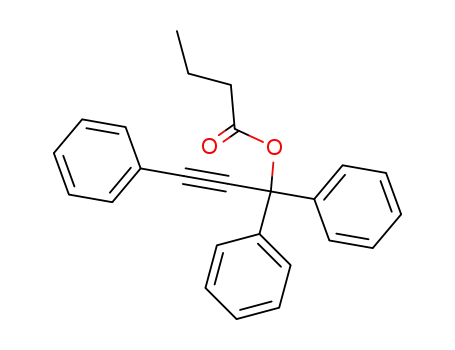 butyric acid-(triphenyl-prop-2-ynyl ester)