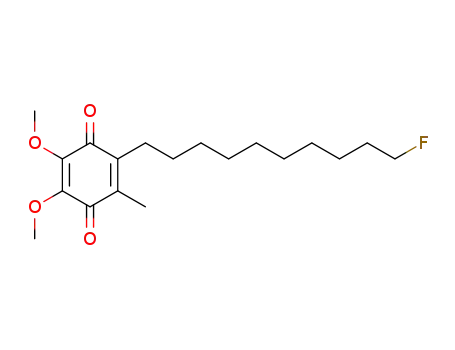 2-(10-fluorodecyl)-5,6-dimethoxy-3-methylcyclohexa-2,5-diene-1,4-dione