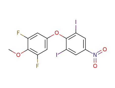 5-(2,6-diiodo-4-nitro-phenoxy)-1,3-difluoro-2-methoxy-benzene