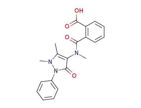 N-(1,5-dimethyl-3-oxo-2-phenyl-2,3-dihydro-1H-pyrazol-4-yl)-N-methyl-phthalamic acid