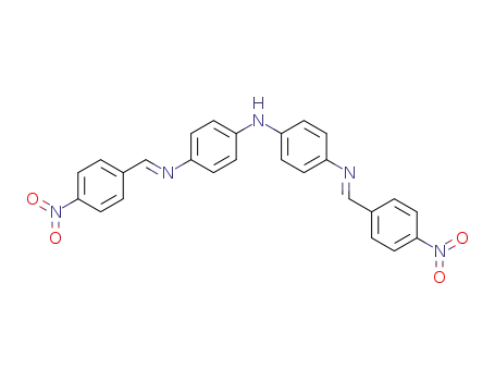 4-[(E)-(4-nitrophenyl)methyleneamino]-N-[4-[(E)-(4-nitrophenyl)methyleneamino]phenyl]aniline