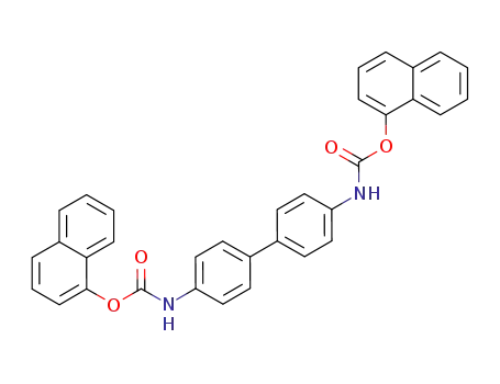 N,N'-biphenyl-4,4'-diyl-bis-carbamic acid di-[1]naphthyl ester
