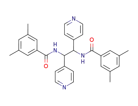 N,N'-Di-(3,5-dimethylbenzoyl)-1,2-di-(4-pyridyl)-ethylenediamine