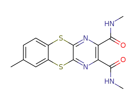 N2,N3,7-trimethylbenzo[5,6][1,4]dithiino[2,3-b]pyrazine-2,3-dicarboxamide