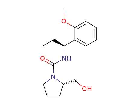 (2S,1'S)-2-Hydroxymethyl-N-1'-(2-methoxyphenyl)propyl-1-pyrrolidinecarboxamide