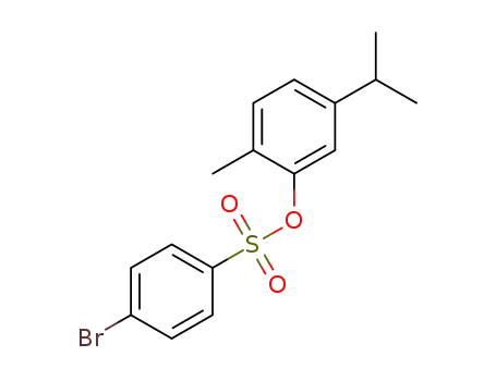2-methyl-5-isopropylphenyl 4-bromobenzenesulfonate