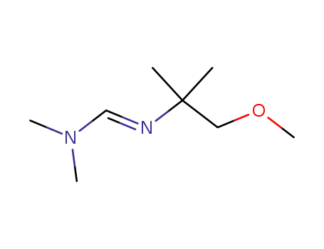 N,N-dimethyl-N'-(1-methoxy-2-methyl-2-propyl) formamidine