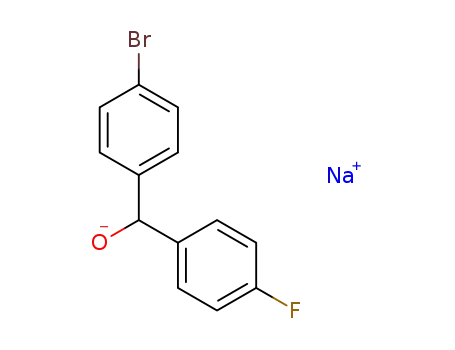 sodium (4-bromophenyl)(4-fluorophenyl)methanolate