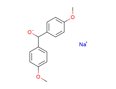 sodium 4,4'-dimethoxydiphenylmethanolate