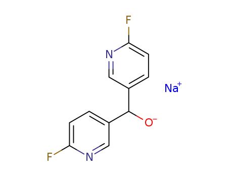 sodium bis(6-fluoropyridin-3-yl)methanolate