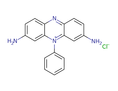 Phenazinium,2,8-diamino-10-phenyl-, chloride (1:1)