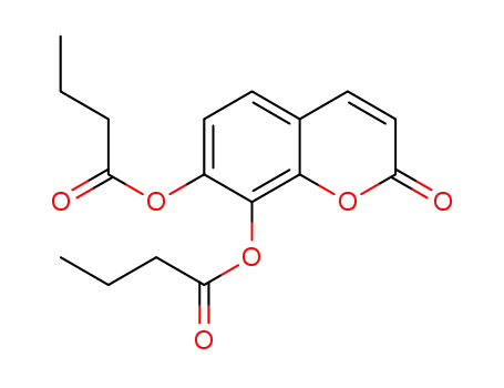 2-oxo-2H-chromene-7,8-diyl dibutyrate