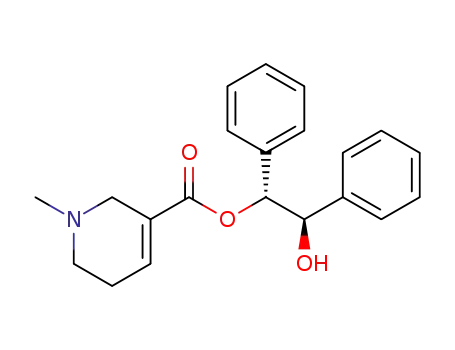 (1R,2R)-(+)-2-hydroxy-1,2-diphenylethyl 1-methyl-1,2,5,6-tetrahydropyridine-3-carboxylate
