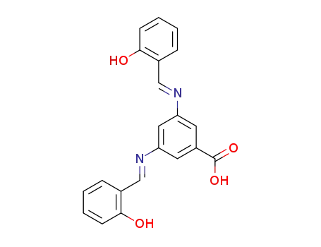 3,5-bis{[(E)-2-hydroxybenzylidene]amino}benzoic acid