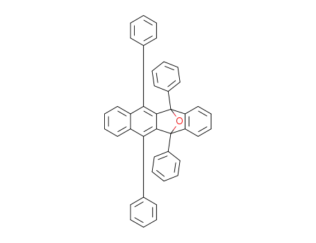 Molecular Structure of 127257-80-1 (5,6,11,12-tetraphenyl-5,12-dihydro-5,12-epoxytetracene)