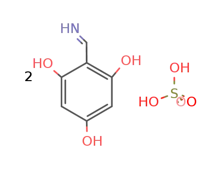 2,4,6-trihydroxy-benzaldehyde imine; sulfate