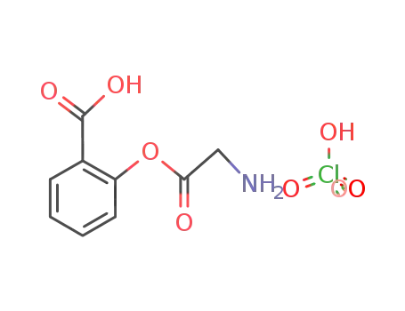 2-glycyloxy-benzoic acid ; perchlorate