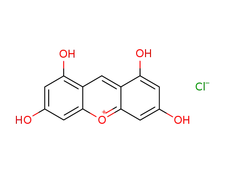 1,3,6,8‑tetrahydroxyxanthylium chloride