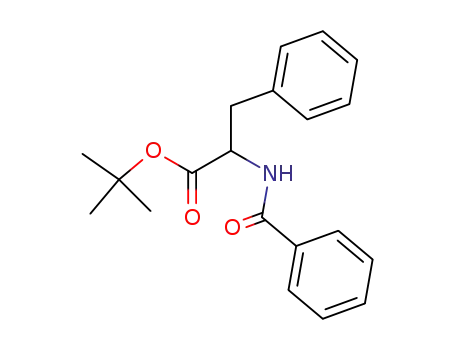 Molecular Structure of 109309-90-2 (Phenylalanine, N-benzoyl-, 1,1-dimethylethyl ester)