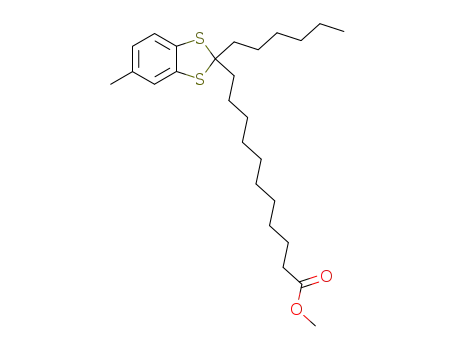 methyl 12,12-toluene-3,4-disulphideoctadecanoate