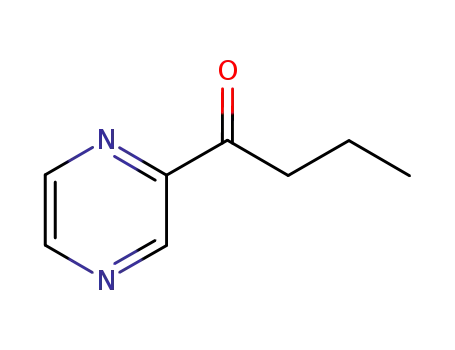 Molecular Structure of 61892-81-7 (1-pyrazin-2-ylbutan-1-one)