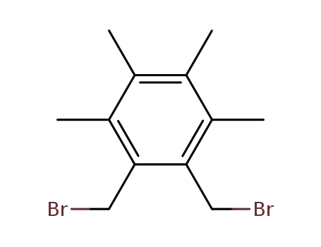 Molecular Structure of 55743-69-6 (Benzene, 1,2-bis(bromomethyl)-3,4,5,6-tetramethyl-)