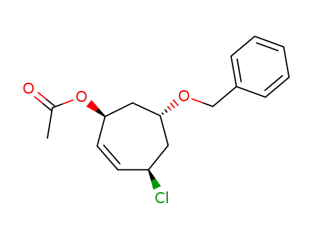 1β-acetoxy-4β-chloro-6α-(benzyloxy)-2-cycloheptene