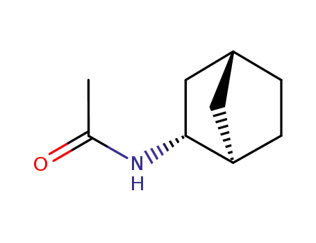 Molecular Structure of 28607-02-5 (Acetamide, N-(1R,2R,4S)-bicyclo[2.2.1]hept-2-yl-, rel-)